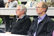 Professors attending presentations